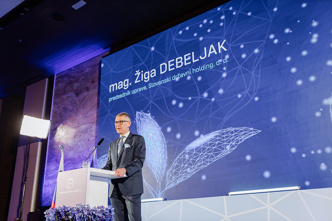 Mag. Žiga Debeljak, predsednik uprave SDH